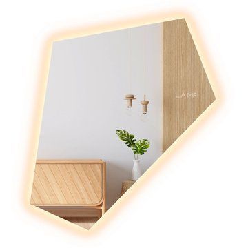 Дзеркало з LED підсвіткою стіни фігурне Modulo 2 - від вашого вимикача 14518368100113,9-L фото