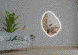 Зеркало с LED подсветкой стены фигурное Flora 2 - от вашего выключателя 19718136080-dw фото 4