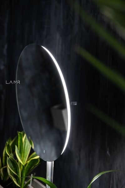 Кругле LED-дзеркало Adeo - з сенсорною кнопкою керування 26216787070 фото