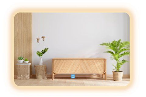 Дзеркало з LED підсвіткою стіни закруглене Ornella - з сенсором дотику #orc 165115788070 фото
