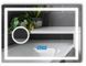 Смарт зеркало с подсветкой лица LED прямоугольное Karnet - bluetooth, подогрев и линза с подсветкой #ksl 136130163829812080 фото 1